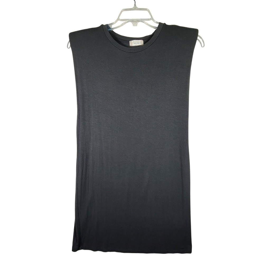 Altar'd State Womens Medium Black Dress Minimalist USA Capsule Trendy Versatile